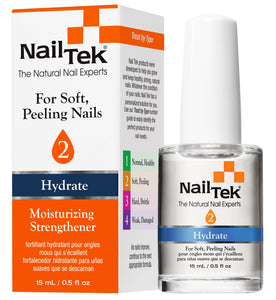 Nail Tek Moisturizing Strengthener 2 0.5 Oz #55830-Beauty Zone Nail Supply