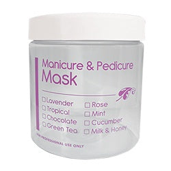 16 oz Pedicure Empty Jar Mask #FSC497-Beauty Zone Nail Supply