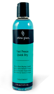 China Glaze Fast Freeze Quick Dry 4Oz-Beauty Zone Nail Supply
