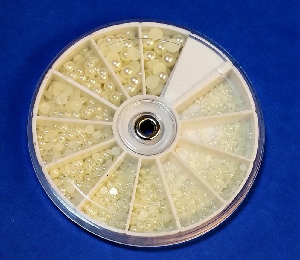 Pearl mix wheel beige bp-6m #9298-Beauty Zone Nail Supply