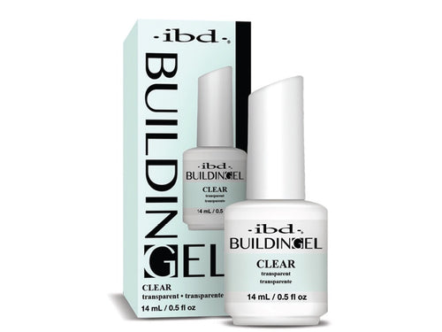 ibd Building Gel Clear 14 mL / 0.5 oz #62490-Beauty Zone Nail Supply