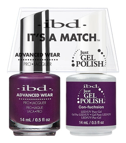 ibd Advanced Wear Color Duo Con-fuchsion 1 PK-Beauty Zone Nail Supply
