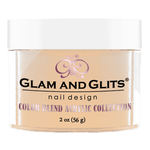 Glam & Glits Acrylic Powder Color Blend Extra Caramel 2 Oz- Bl3013-Beauty Zone Nail Supply