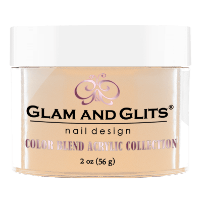 Glam & Glits Acrylic Powder Color Blend Extra Caramel 2 Oz- Bl3013-Beauty Zone Nail Supply