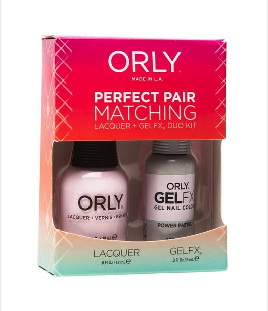 Orly Duo Power Pastel (Lacquer + Gel) .6oz / .3oz 31223-Beauty Zone Nail Supply