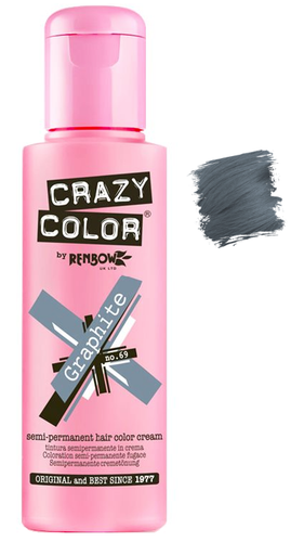 Crazy Color vibrant Shades -CC PRO 69 GRAPHITE 150ML-Beauty Zone Nail Supply