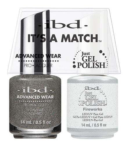 ibd Advanced Wear Color Duo Fireworks 1 PK-Beauty Zone Nail Supply