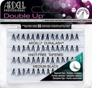 Ardell Double Up Soft Touch Knot-Free Medium Black-Beauty Zone Nail Supply