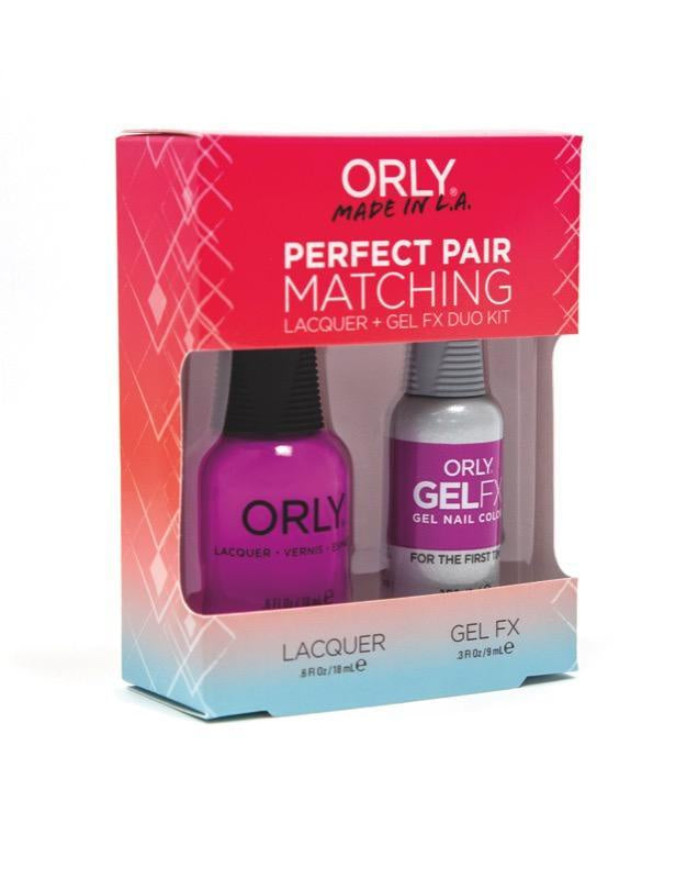 Orly Duo For The First Time ( Lacquer + Gel) .6oz / .3oz 31151-Beauty Zone Nail Supply