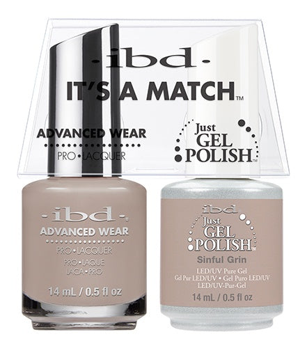 ibd Advanced Wear Color Duo Sinful Grin 1 PK-Beauty Zone Nail Supply