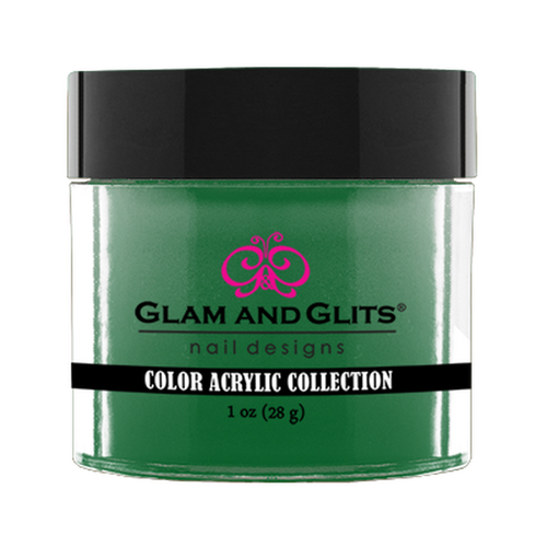 Glam & Glits Color Acrylic (Cream) 1 oz Jade - CAC328-Beauty Zone Nail Supply