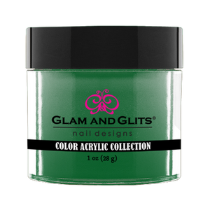 Glam & Glits Color Acrylic (Cream) 1 oz Jade - CAC328-Beauty Zone Nail Supply
