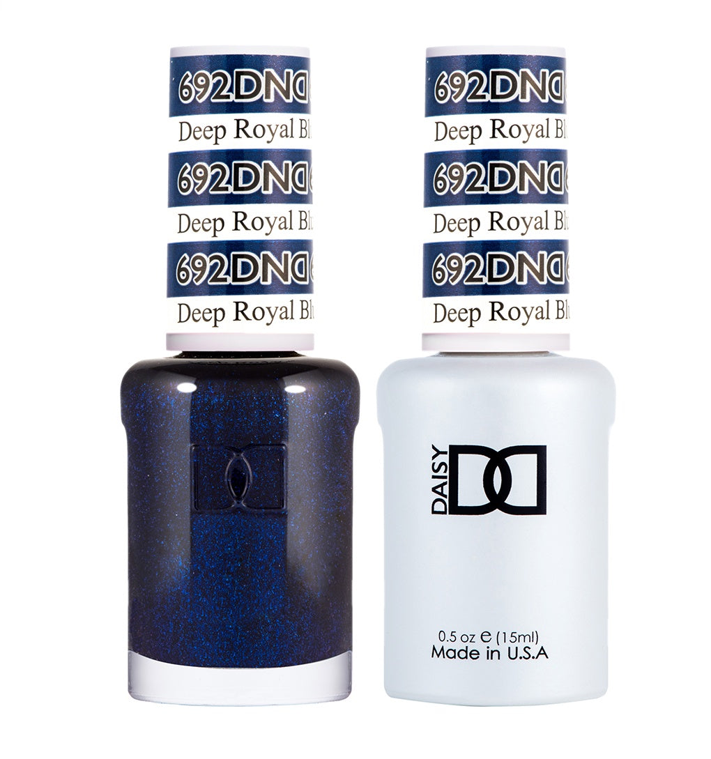 DND Duo Gel & Lacquer Deep Royal Blue #692-Beauty Zone Nail Supply