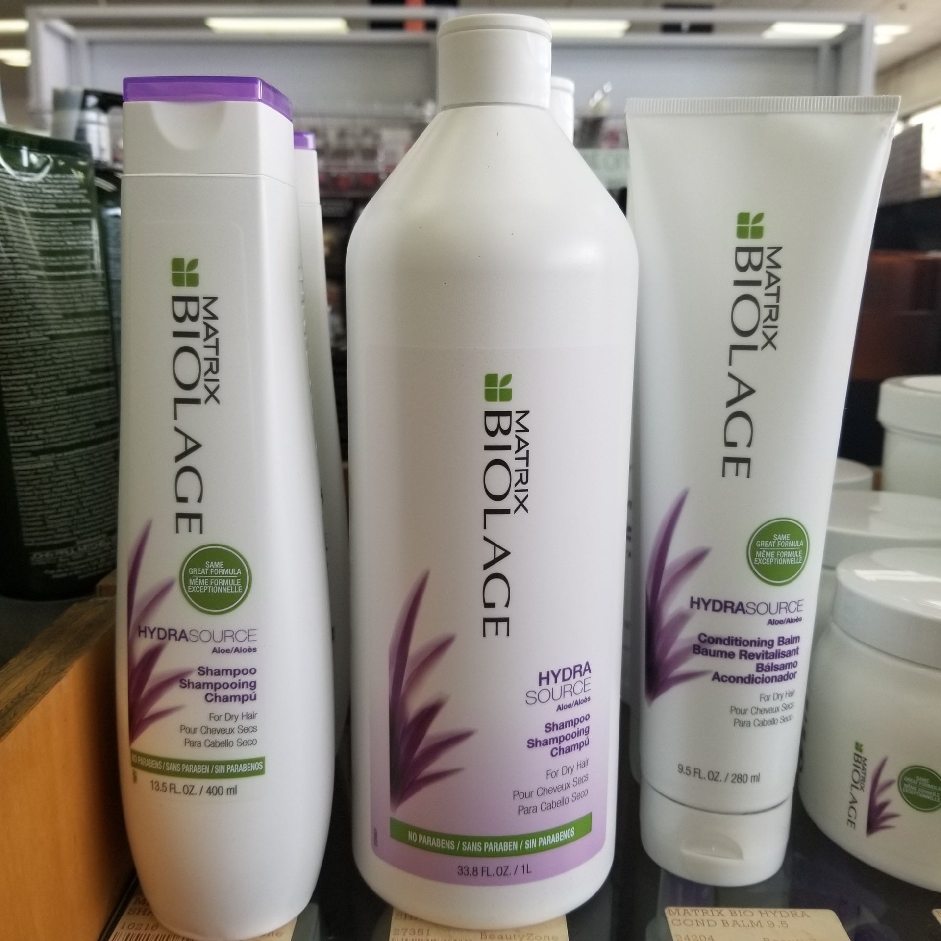 MATRIX BIOLAGE HYDRASOURCE SHAMPOO 33.8 OZ #27351 - BeautyzoneNailSupply
