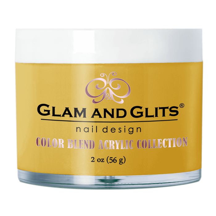 Glam & Glits Acrylic Powder Color Blend (Cream) 2 oz Honeybuns - BL3077-Beauty Zone Nail Supply