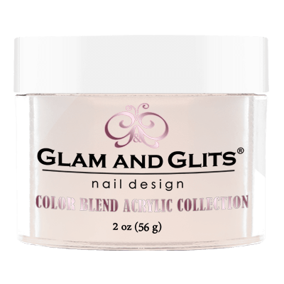 Glam & Glits Acrylic Powder Color Blend In The Nude 2 Oz- Bl3005-Beauty Zone Nail Supply