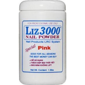 LIZ 3000 POWDER PINK 1.5 LBS #37-Beauty Zone Nail Supply