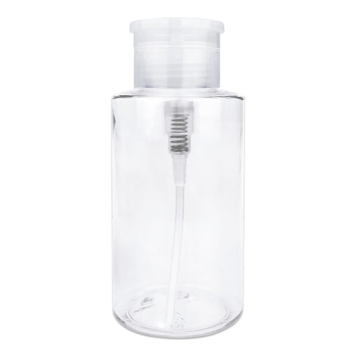 10 oz Liquid Pump bottle Jar (Clear)
