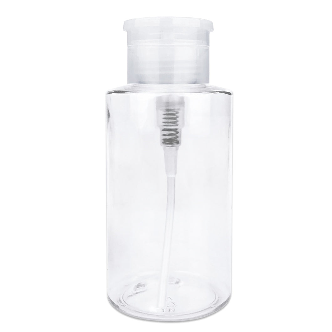 10 oz Liquid Pump bottle Jar (Clear)
