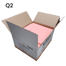 Load image into Gallery viewer, Kara Mini Nail Buffer Orange White Grit 80/100 1000 pc #Q2