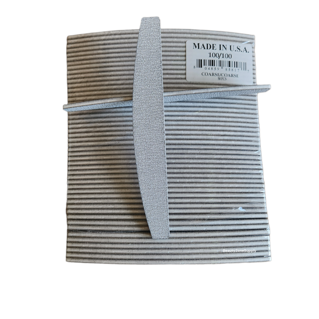 Monika Nail File 100/100 Zebra Harbor Bridge 50 pcs #F095