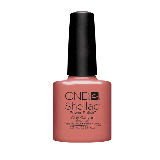 Cnd Shellac Clay Canyon .25 Fl Oz-Beauty Zone Nail Supply