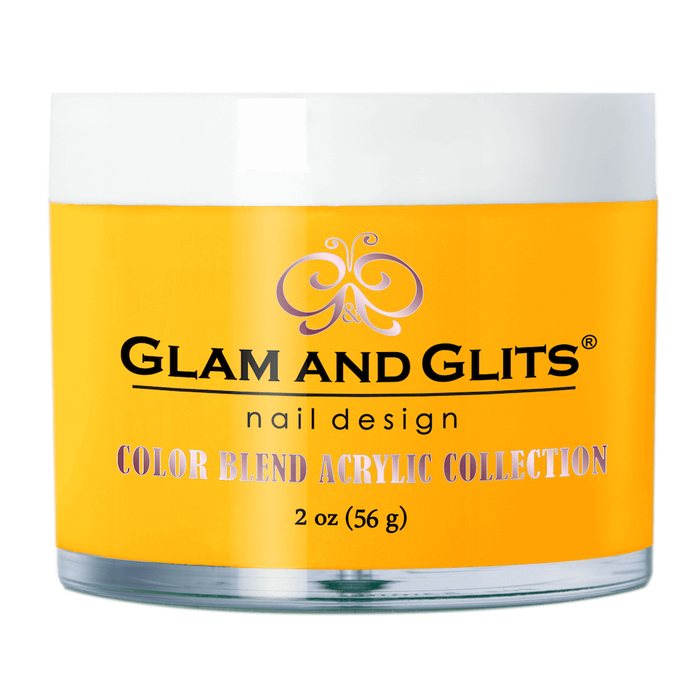 Glam & Glits Acrylic Powder Color Blend (Cream) 2 oz Glow Up - BL3068-Beauty Zone Nail Supply