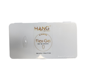 Hang Gel x Tips Almond XL 500 ct / 10 Size