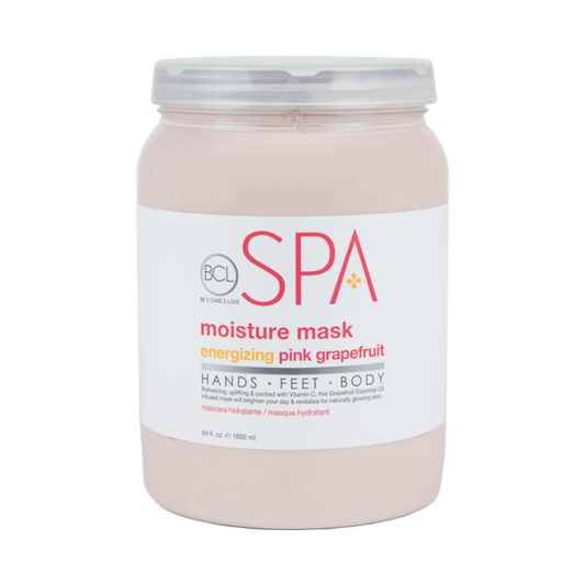 BCL SPA Moisture Mask Pink Grapefruit 64oz-Beauty Zone Nail Supply