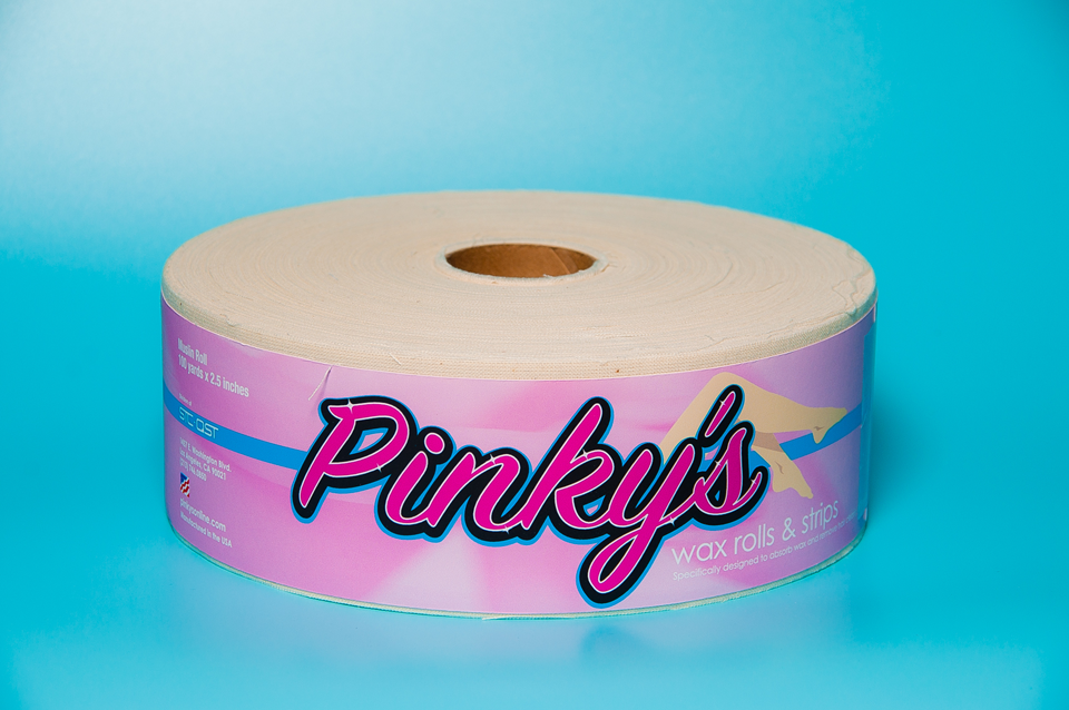 Pinky's natural muslin roll 2.5in x 100 yards-Beauty Zone Nail Supply