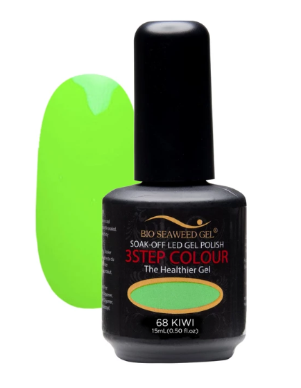 Bio Seaweed 3STEP Gel Polish 68 Kiwi-Beauty Zone Nail Supply