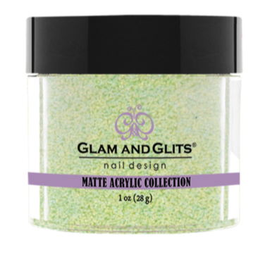 Glam & Glits Matte Acrylic Powder 1 oz Pistachio-MAT632-Beauty Zone Nail Supply