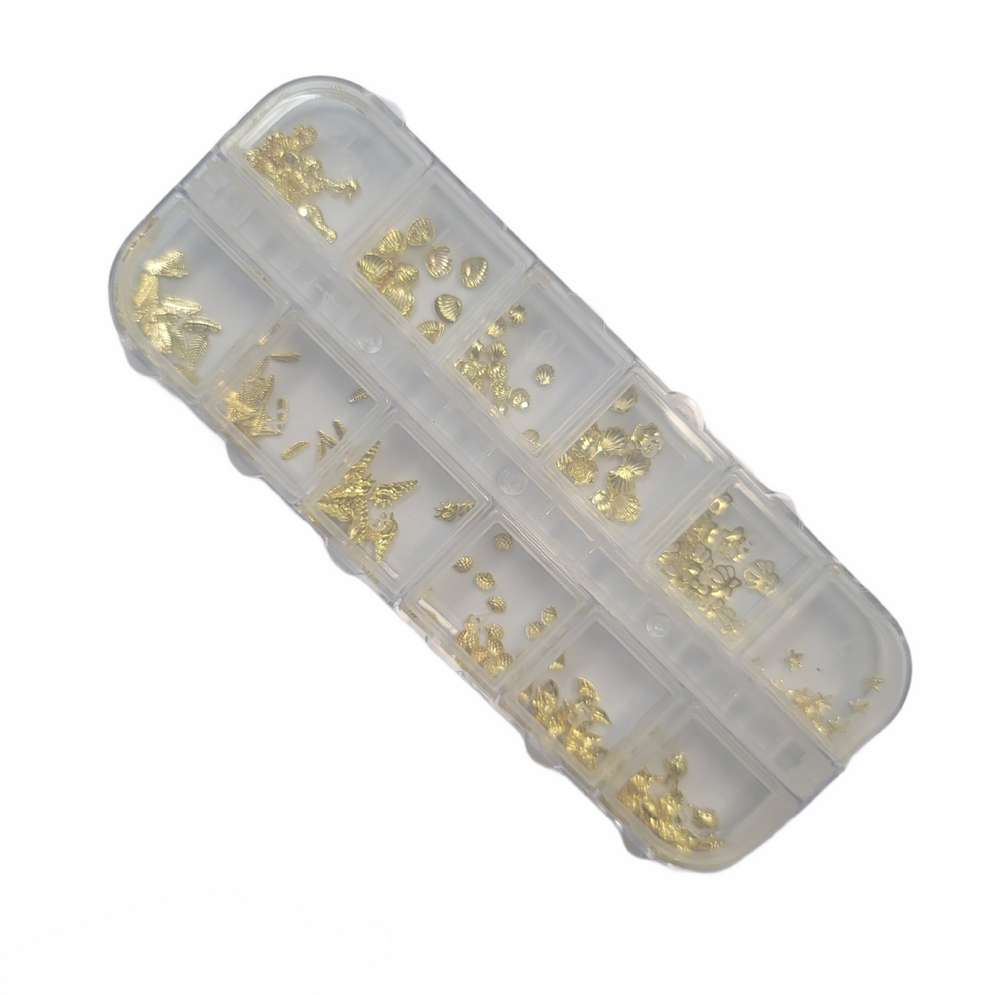 12 Lattice Gold Rivets Decoration (Mix 30 styles/order) RD121