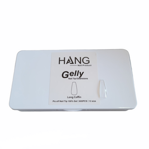 Hang Gel x Tips Coffin Long 600 ct / 12 Size 50945