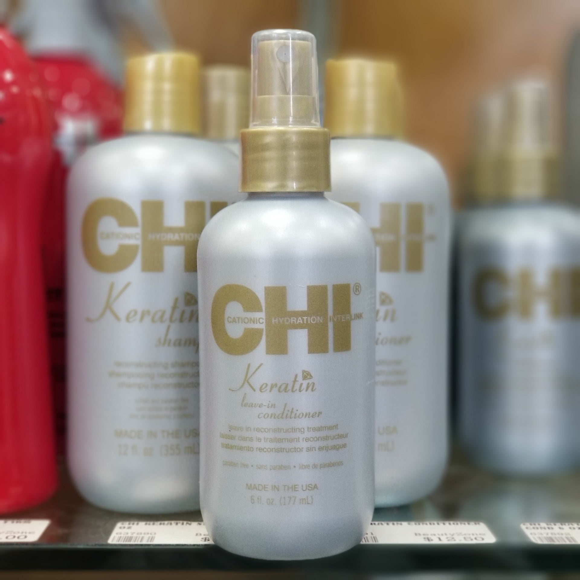 CHI KERATIN LEAVE IN COND 6 OZ-Beauty Zone Nail Supply