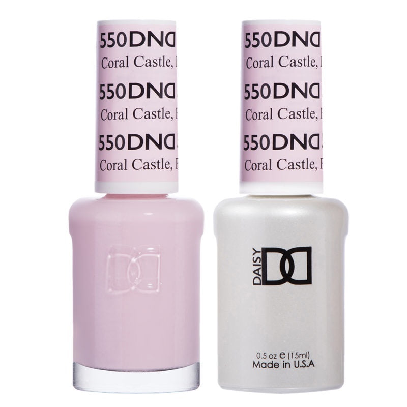 DND Duo Gel & Lacquer Coral Castle #550-Beauty Zone Nail Supply