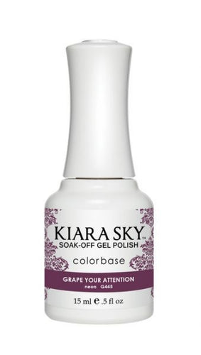 Kiara Sky Gel -G445 Grape Your Attention-Beauty Zone Nail Supply