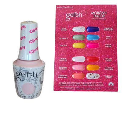 Gelish Morgan Taylor Gel Dip Lacquer Clueless 2022 Full 12 Color