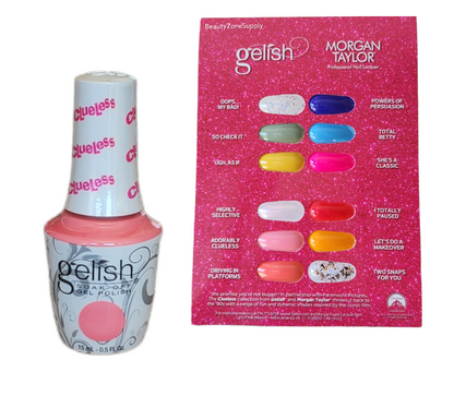 Gelish Morgan Taylor Gel Dip Lacquer Clueless 2022 Full 12 Color