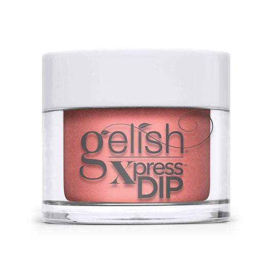 Harmony Gelish Xpress Dip Powder Manga-Round With Me Neon Coral Crème 43G (1.5 Oz) #1620182