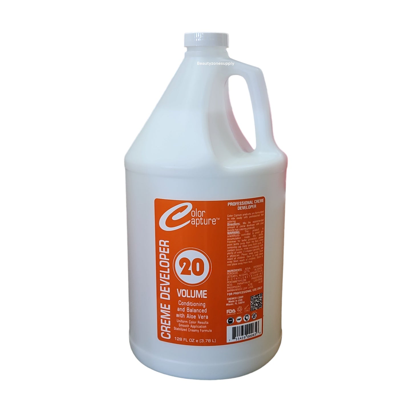 Color Capture 20 Volume Cream Developer Gallon