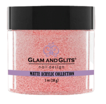 Glam & Glits Matte Acrylic Powder 1 oz Island Punch-MAT640-Beauty Zone Nail Supply