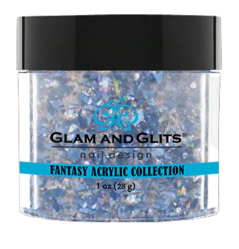 Glam & Glits Fantasy Acrylic (Glitter) 1 oz New Wave - FAC507-Beauty Zone Nail Supply