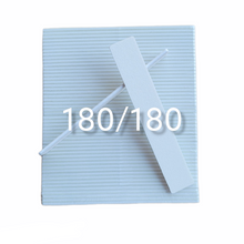 Load image into Gallery viewer, Nail File Jumbo 180/180 White White USA 50 pc #F080