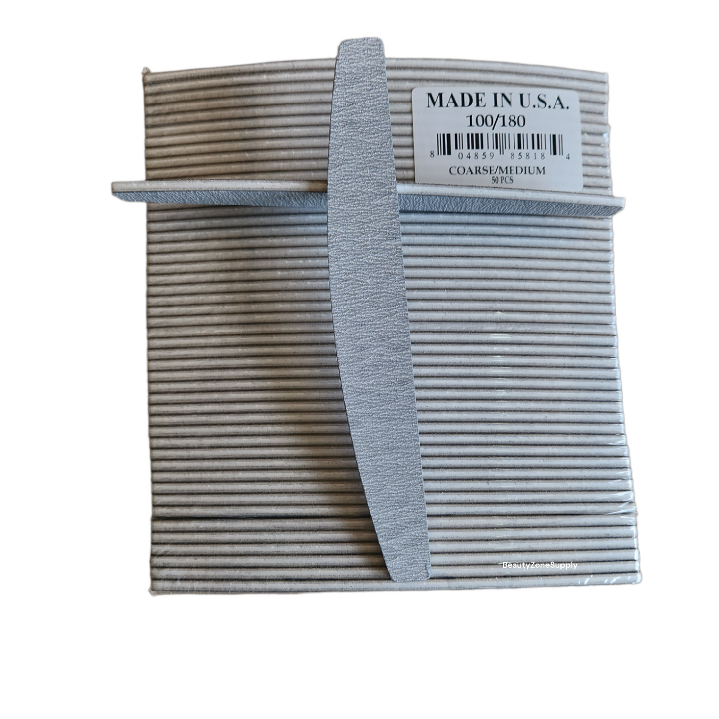 Monika Nail File 100/180 Zebra Harbor Bridge 50 pcs #F096
