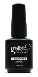 Gelish Hard Gel LED French White paint Brush on Gel 0.5 oz-Beauty Zone Nail Supply