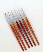 Load image into Gallery viewer, 777 nail art brush set 6 pcs - BeautyzoneNailSupply