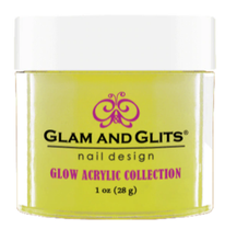 Load image into Gallery viewer, Glam &amp; Glits Glow Acrylic (Cream) 1 oz Radient- GL2014-Beauty Zone Nail Supply