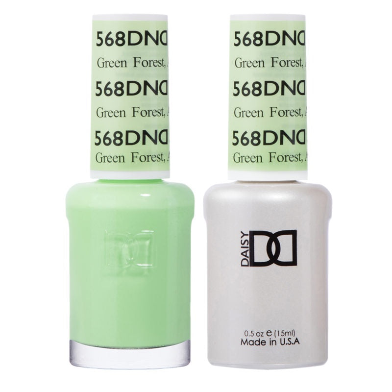 DND Duo Gel & Lacquer Green Forest #568-Beauty Zone Nail Supply