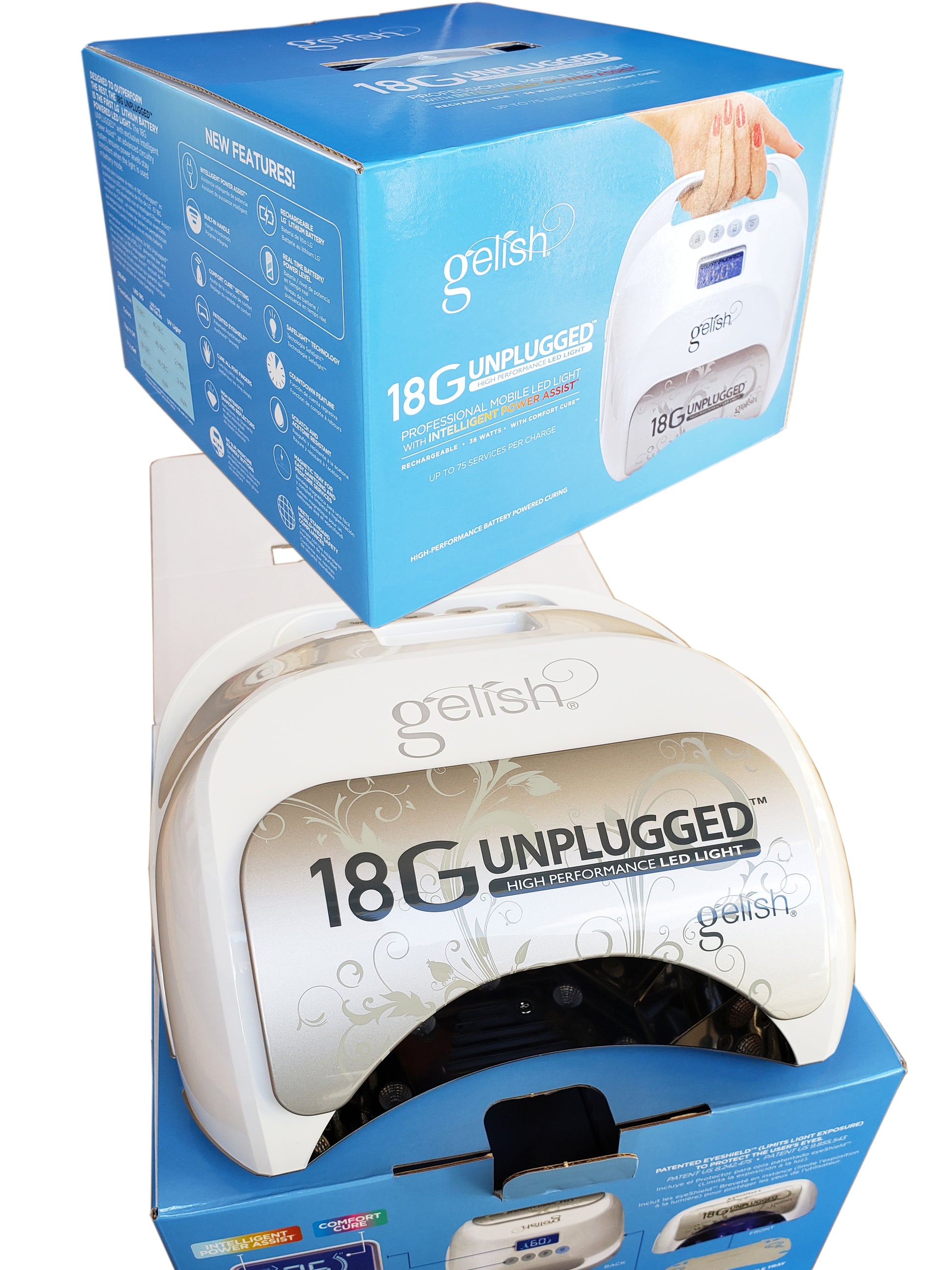 Harmony Gelish 18g unplugged rechargeable 36w #1168012-Beauty Zone Nail Supply